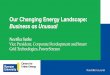 NSERC ENERGY STORAGE TECHNOLOGY (NEST ... Sathe –Vice President, PowerStream Inc. Chair, Board of Directors, NEST Network Our Changing Energy Landscape: Business as Unusual About