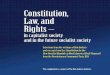 Constitution, Law, and Rights--in capitalist society …thebobavakianinstitute.org/wp-content/uploads/2015/05/Constitution...Constitution, Law, and Rights – in capitalist society