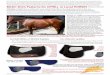 BASIC Shim Patterns for UPHILL or Level HORSES Shim Patterns for UPHILL HORSES with High Wither : Parelli Saddle Fit Education PAGE 6 WITHERS are HIGHER than or LEVEL with croup, 