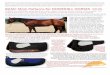 BASIC Shim Patterns for DOWNHILL HORSES (Feel free to EXPERIMENT!You AND your horse will benefit!) If you find you need more lift in front, you could tuck in another shoulder shim,