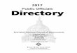 East-West Gateway's 2017 Public Officials Directory€¦ · Roy Mosley St. Clair County Emika Jackson-Hicks ... City of Oakland City of Olivette ... Deputy Director of Development