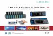 DATA LOGGER Series SELECTION GUIDE - TestEquity · SELECTION GUIDE. 2 LR8431-20 LR8400-20 ... Choose from Hioki’s extensive line of loggers that’s right for your ... CD-R (Instruction