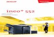 ineo+552-e.qxd:DEV ineo+552 e - kentphotocopiers.com_552_Konica_Minolta_bizhub_c552.pdfautomatically switch off when not in use. ... error messages, due dates for service, ... Approx