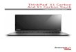ThinkPad X1 Carbon And X1 Carbon Touch - Amazon Web … · Product Compliance Summary The ThinkPad X1 Carbon and X1 Carbon Touch meet FIPs, NIST, and other relevant standards across