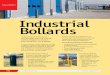 Industrial Bollards - Security Bollards, Bike Rack ... · Leda industrial bollards are strong, tough and hard-wearing ... Finish Mild steel Electrostatically powdercoated in a range
