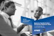 KPMG Transformation Study 2015 Business Transformation · Transformation Study 2015 Business Transformation: Driving the Optimum Value A methodology for sustainable success. ... business