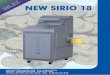 NEW SIRIO 18 - alfarkad.com · The New “SIRIO 18 ... • Totally controlled by an innovative software; no userʼs hand operations • Roll height: 10 to 50 pieces