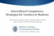 Intercultural Competence: Strategies for Teachers & Studentsglobal-symposium.org/postconference/Session/E1.pdf · Intercultural Competence: Strategies for Teachers & Students 