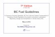 1st Edition 1994 BC Fuel Guidelines - NorthWest Response BC Fuel Guidelines (7th... · (1st Edition 1994) BC Fuel Guidelines ... This guideline is focused on all aspects of fuel 