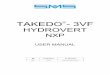 TAKEDO -3VF NXP is an inverter with built-in EMC filter in compliance ... VACON INSTALLATION AND ... 6 TAKEDO - 3VF HYDROVERT NXP USER MANUAL …