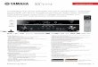 AV Receiver RX-V773 NEW PRODUCT BULLETINyamaha-laboratory.ru/News/RXV773NPB_info.pdf† Ability to change HDMI input while in Standby Through mode † Audio Delay for adjusting Lip-Sync