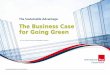 The Sustainable Advantage: The Business Case for …about.usps.com/what-we-are-doing/green/pdf/IPC-Sustainability...The Sustainable Advantage: The Business Case ... testing electric