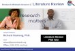 Research Methods Session 2 Literature Review - … Methods Session 2: Literature Review ... •Chapt. 5 – Results and ... approaches adopted in relation to the problem? • What