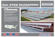 Spectator Seating Solutions - J. Sallese€¢ CSI Divisions – MasterFormat 1995 - Grandstands and Bleachers – 13125 • CSI Divisions – MasterFormat 2004 - Grandstands and Bleachers