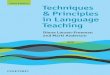 Techniques and Principles in Language Teaching 3rd …bayanbox.ir/.../Techniques-And-Principles-In-Language.pdf · 11 Task-based Language Teaching 12 The Political Dimensions of Language