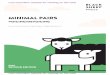 Minimal Pairs Voicing / Devoicing - Black Sheep Press · MINIMAL PAIRS VOICING/DEVOICING. Devised and illustrated by Helen Rippon, Highly Specialist SLT. PIP6. SECOND EDITION. . Low