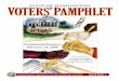 STATE OF WASHINGTON oters’ V PamPhlet Now available! Online Voter Registration Want a more convenient way to register to vote? Whether you are a new Washington State voter or need