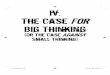v i . The Case For Big Thinking - Book Yourself Solid | The Case For Big Thinking (Or The Case Against Small Thinking) our environment, but no one wants to take personal responsibility