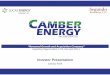 Lucas Camber Call Presentation 2016 0121 - …content.stockpr.com/lucasenergy/media/506d8f09a10ae198332e97e853… · —3— Important Information In connection with the planned acquisition