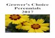 Grower's Choice Perennials 2017 - adamsfarms.coms Choice Perennials 2017 1. ... whether it's creating a rain garden, ... Easy to grow Sun Kiss produces very bright yellow flowers that