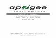 Owner’s Manual - Apogee Instruments · Web viewThe diffusion head maintains an air pocket and provides protection to the permeable Teflon membrane where gas diffusion occurs. Model