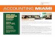 ACCOUNTING MIAMI - Miami Business School€¦ · ACCOUNTING MIAMI 2016-2017 TABLE OF CONTENTS School. The Financial Accounting ... (continued from page 1) (L-R) ForUM sponsors and