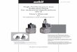 High-Performance Gas Solenoid Valve for Industrial ... · [XXX], [XX] : Square ... Valve without a POC switch ... High-Performance Gas Solenoid Valve for Industrial Applications