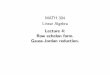 MATH 304 Linear Algebrayvorobet/MATH304-503/Lect1-04web.pdf · MATH 304 Linear Algebra Lecture 4: Row echelon form. Gauss-Jordan reduction