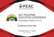2017 PHILIPPINE EDUCATION CONFERENCE - PEAC …peac.org.ph/wp-content/uploads/2017/12/FERRER-2017 … ·  · 2017-12-05• preparations for accepting the Grade 12 graduates, 