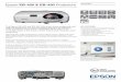 Epson EB-420 & EB-430 Projectors DATASHEET · DATASHEET The Epson EB-420 and EB-430 XGA short-throw projectors with optional interactive unit are the perfect partners for teachers