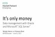 Data management with Oracle - HPE Voyagehpevoyage.com/media/oracle-sql-server-data-management.pdf · Data management with Oracle ... Quantify Oracle bottlenecks with Database Performance