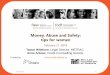 Money, Abuse and Safety: tips for womenyourlegalrights.on.ca/sites/all/files/webinar_files/... ·  · 2018-03-12Ontario and Canadian law when families breakdown ... a cohabitation