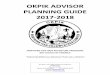 OKPIK ADVISOR PLANNING GUIDE 2017-2018 - ntier.org · PLANNING GUIDE 2017-2018 ... Venturing crews, ... to and from the Northern Tier base as well as your Northern Tier Expedition