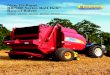 New Holland BR7000 Series Roll-Belt Round Balers - TNT Eq BALERS/NH BR70… · 2 1974 1976 1978 1979 1982 1989 New Holland’s first round baler — the Model 850 chain 5′x6′baler