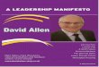 A LEADERSHIP MANIFESTO - UKIP Daily | UKIP News | … · A LEADERSHIP MANIFESTO Introduction Leadership ... one’s energy is expended in cementing the ideology in place, ... so to