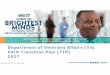 Department of VA - Pre-Decisional - HIMSS18 · Department of Veterans Affairs (VA) FHIR Transition Plan (FTP) 2017 Department of VA - Pre-Decisional