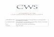 STATEMENT OF THE COALITION FOR WORKPLACE SAFETY ·  · 2016-05-24STATEMENT OF THE COALITION FOR WORKPLACE SAFETY ... 2 THE CWS’s APPROACH TO WORKPLACE SAFETY ... and OSHA) work