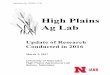 Update of Research Conducted in 2016 - Nebraska … HPAL...Update of Research Conducted in 2016 March 2, 2017 ... Jerry Radke 19910 Road 22 ... Organic Matter Content Creech Humberto