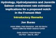 Hydrology, Hydrodynamics and Juvenile Salmon …deltacouncil.ca.gov/sites/default/files/2017/09/6_7_USBR_updated.pdf · 9/6/2017 · Critical Streakline. ... SACRAMENTO–SAN JOAQUIN