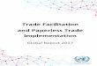 Trade Facilitation and Paperless Trade Implementation Report Final...implementation of trade facilitation and paperless trade measures. The results of the survey will enable countries