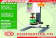 KINEMATICA - ERT ·  · 2013-04-15Rotor/Stator homogenizers successfully process emulsions, suspensions and foams by reducing the size of ... new free-to-use KINEMATICA software