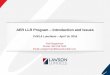 AER LLR Program – Introduction and Issuescaplacanada.org/wp-content/uploads/2015/02/CAPLA-LUNCH...AER LLR Program – Introduction and Issues CAPLA Luncheon – April 14, 2016 Paul