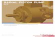 rKp - Fluidtech · Rev. G, February 2015 2 Moog Radial Piston Pump RKP Whenever the highest levels of motion control performance and design exibility are required, you’ll nd
