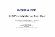 IoT/PowerMatcher Test Bed - World Wide Web Consortium · IoT/PowerMatcher Test Bed 1stInternational Semantic Web 3.0 Standard for the Internet of Things (IoT) William J. Miller ISO/IEC/IEEE