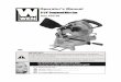 MITER SAW IDENTIFICATION - e2x3s6i4.ssl.hwcdn.net · ITEM 70705 OPERATOR’S MANUAL 2 MITER SAW IDENTIFICATION . For information and questions contact 