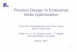 Product Design in Enterprise Wide Optimizationegon.cheme.cmu.edu/ewo/docs/EWO_Nova2007.pdf · Product Design in Enterprise Wide Optimization Paul Arch, ... link to experimental properties