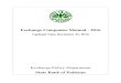 State Bank of Pakistan - sbp.org.pk · the Securities and Exchange Commission of Pakistan (SECP) for incorporation under the Companies Ordinance 1984. After the Exchange Company is
