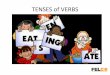 TENSES of VERBS - Quia · Progressive tenses are grammatical ... o I am attending a seminar on “Wellness and Health now. o I am graduating from college this school year