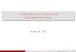 Transformations of Functions and Exponential Functionspgustafs/math131/Section1_3.pdf ·  · 2017-01-19ransfoTrmations of Functions and Exponential Functions January 24, ... Vertical