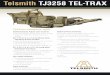 Telsmith TJ3258 TEL-TRAX Tel-Trax.pdfTelsmith TJ3258 TEL-TRAX Tel-Trax complete with: 3258 Hydraulic Adjust Jaw Crusher: • Hydraulic adjustment with push button controls …